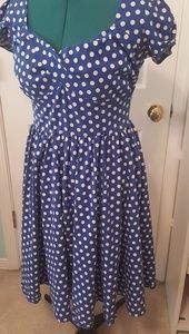 Sapphyra 2xl vintage swing dress open back